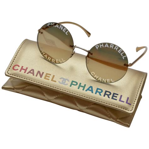 chanel pharrell sunglasses gold|discount chanel sunglasses online.